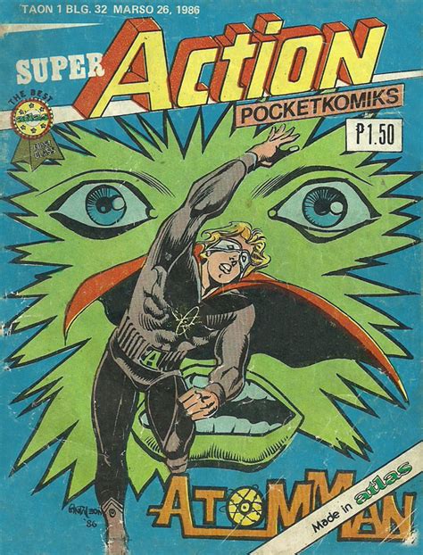 atom man super action pocket komiks